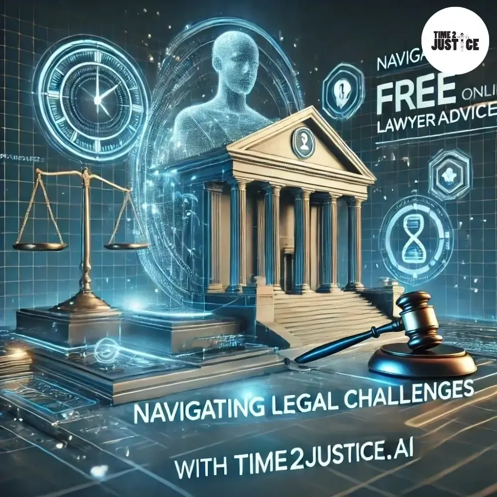 Navigating Legal Challenges: Discover Free Lawyer Advice Online with Time2Justice.AI